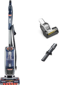 Shark Corded Upright Vacuum Cleaner,0.83L, Pet Model, Navy/Orange, 750W | with Anti Hair Wrap Technology & DuoClean, Powered Lift-Away, LED Headlights, Anti-Allergen, 8m Cord, 3 Attachments, NZ801UKT