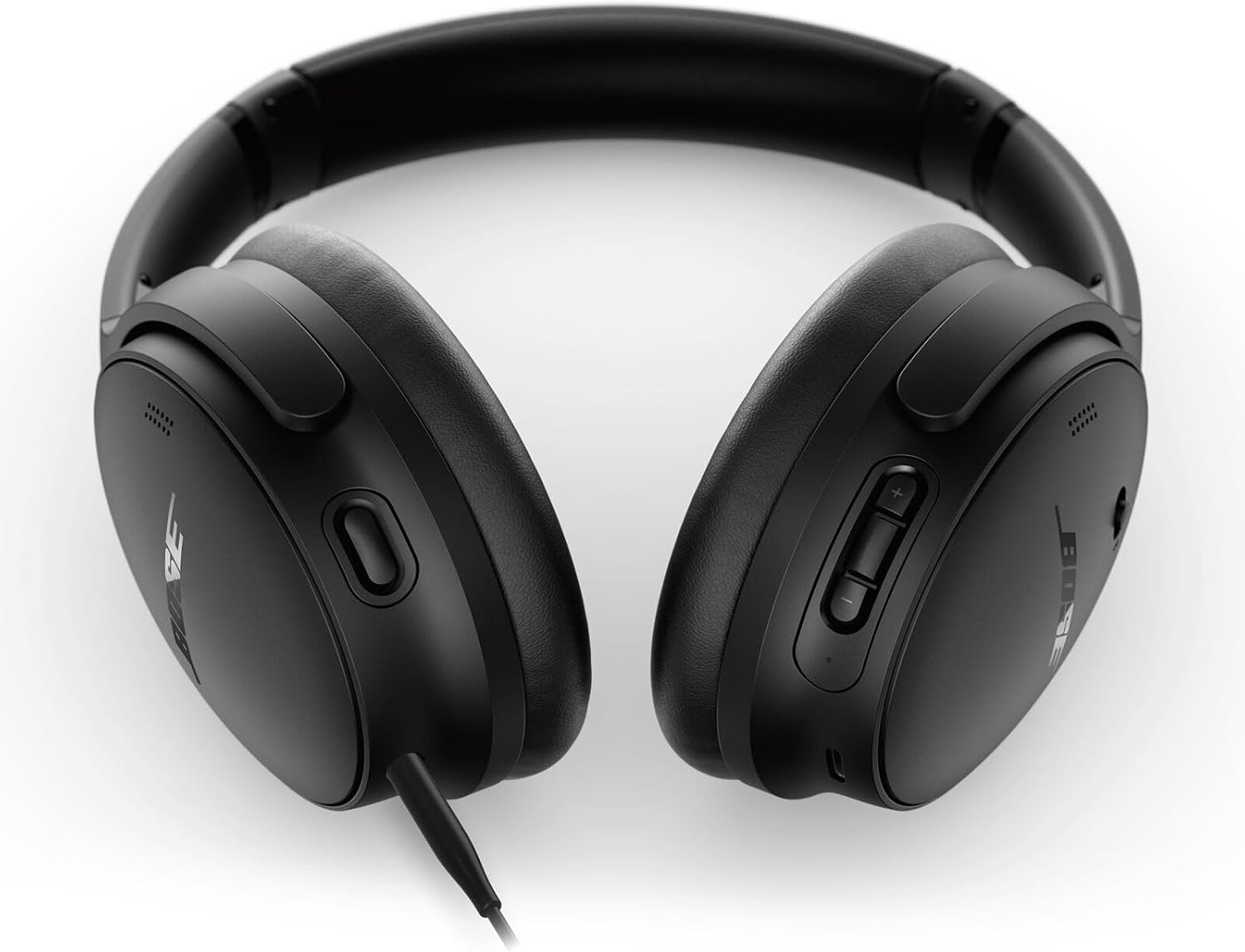 Bose QuietComfort Wireless Noise Cancelling Headphones, Bluetooth Over Ear Headphones with Up To 24 Hours of Battery Life, Black