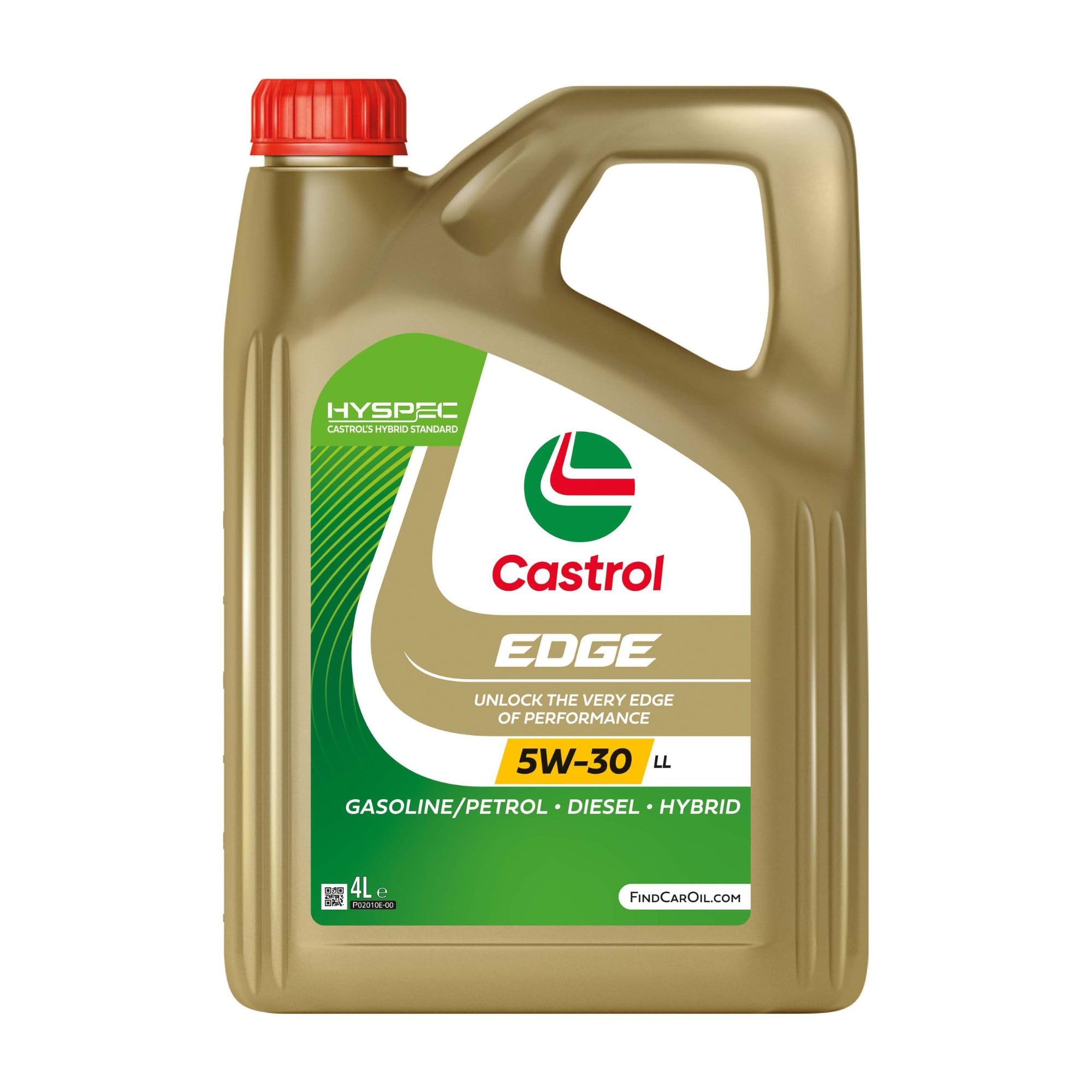 Castrol EDGE 5W-30 LL Advanced Full Synthetic Engine Oil, 1L